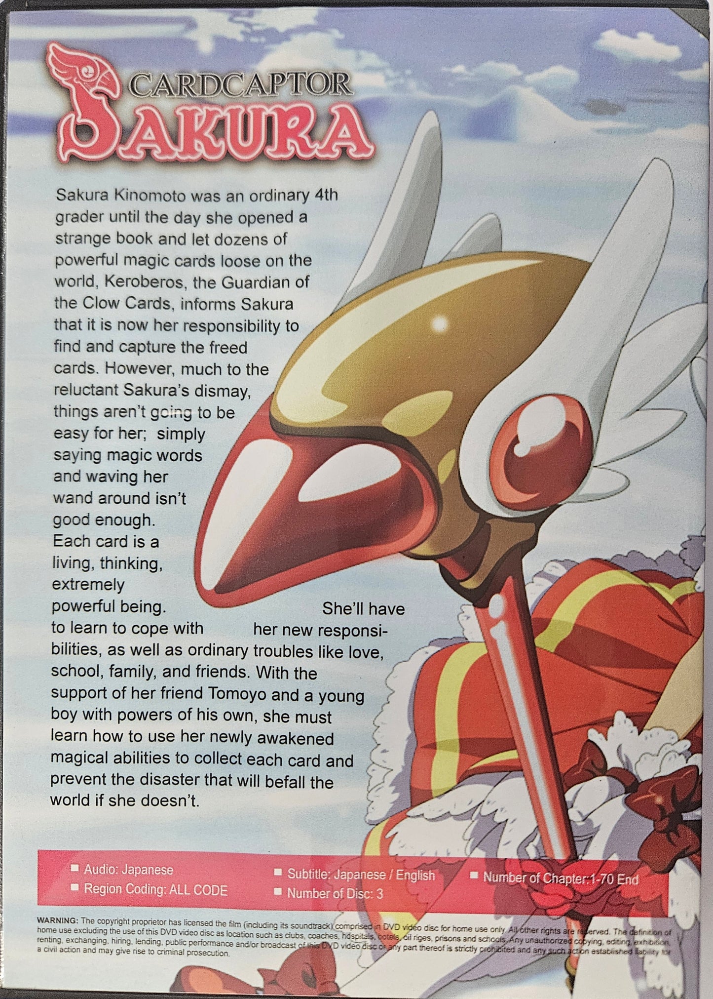 Cardcaptor Sakura TV (3 discs) 1-70