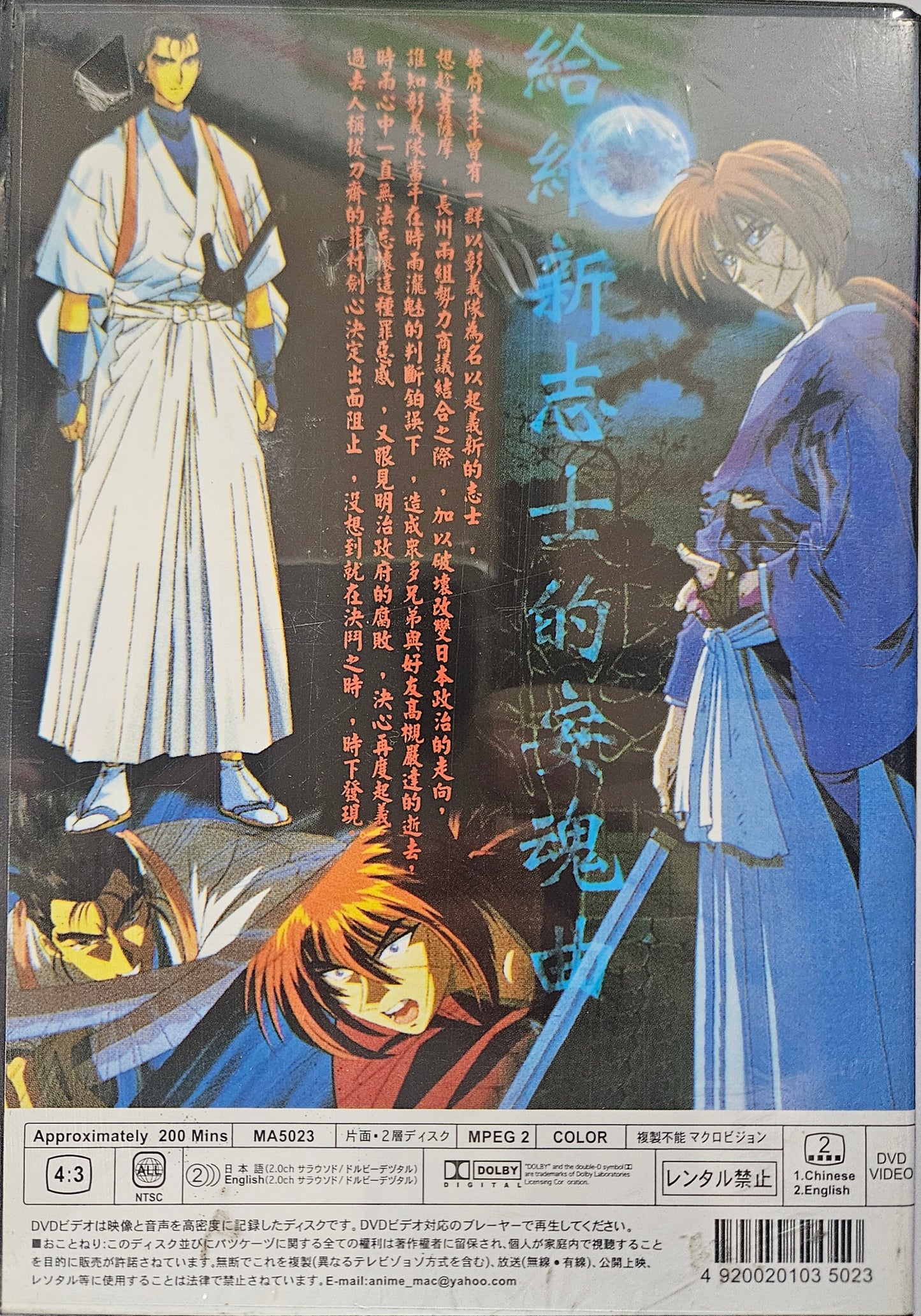 RUROUNI KENSHIN MEIJI KENKAKU ROMANTAN
