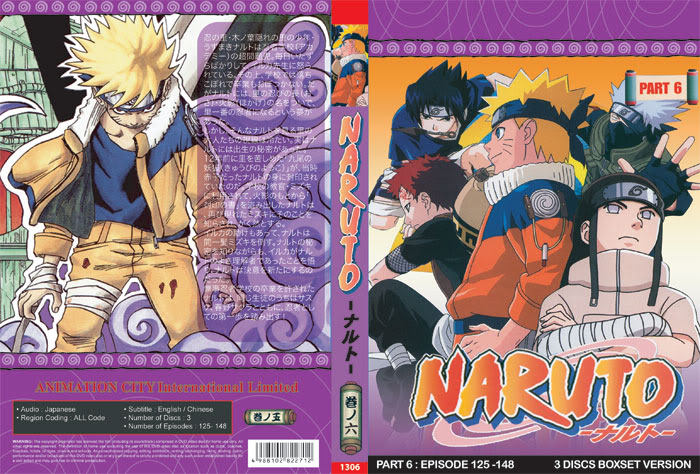 Naruto TV Part 6 (3 discs)