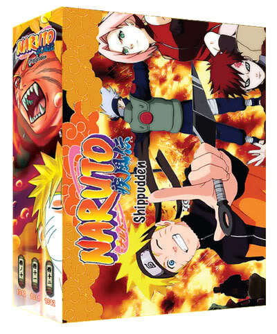 Naruto Shippudden TV Part 10-12 Limited Edition (9 discs)