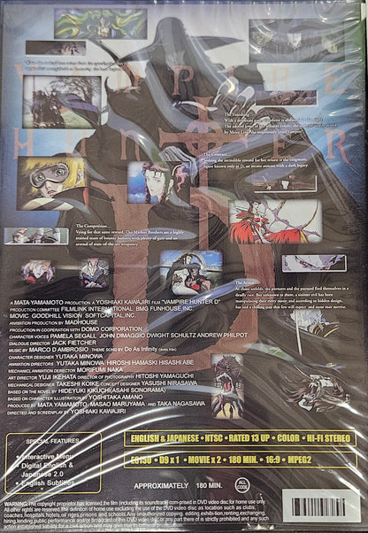 VAMPRIE HUNTER D  part 1 AND 2 NEW