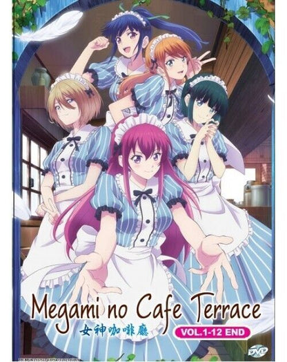 MEGAMI NO CAFE TERRACE VOL.1-12 END ENGLISH SUBTITLE REG ALL DVD SHIP FROM USA