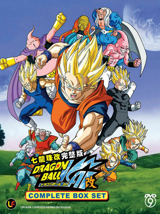 Dragon Ball Kai Complete Box Set DVD Eps 1 - 167 end English Audio Ship From USA