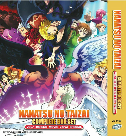 Nanatsu no Taizai COMPLETE SET Vol 1-100 End + Movie + 2 OVA + Special USA