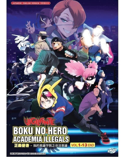 VIGILANTE -BOKU NO HERO ACADEMIA ILLEGALS VOL.1-13 END ENG DUB *