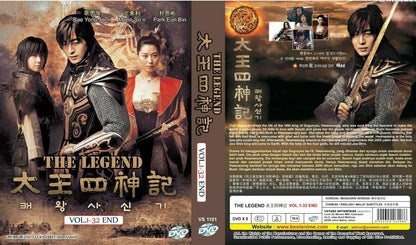 Korean Drama The Legend (VOL.1 - 32 End) Brand New Korean TV DVD Ship From USA