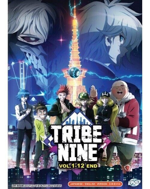 Tribe Nine (VOL.1 - 12 End) DVD All Region ENGLISH DUBBED SHIP FROM USA