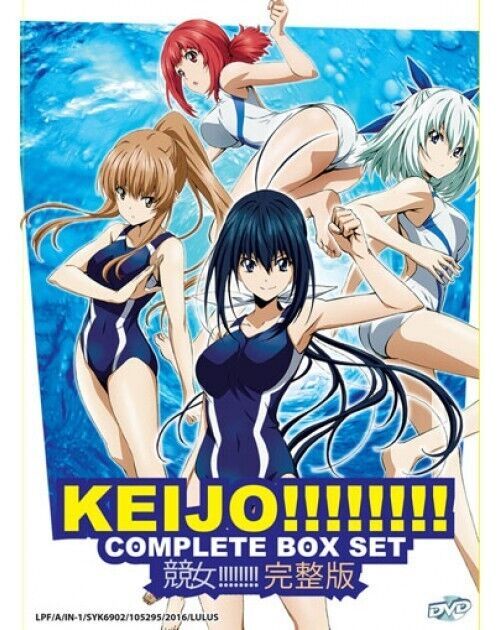 Keijo!!!!!!! Complete Box Set 1-13End All region ANIME DVD ENG DUB SHIP FROM USA