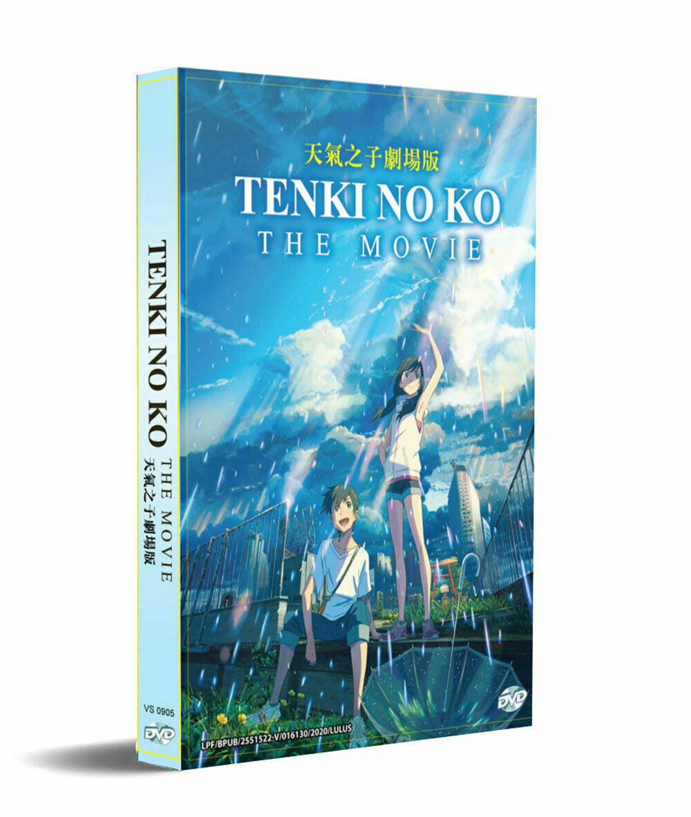 Tenki no Ko The Movie DVD with English Subtitle Ship From USA