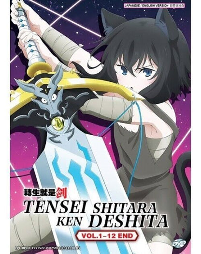 TENSEI SHITARA KEN DESHITA VOL.1-12 END ENGLISH DUBBED DVD SHIP FROM USA