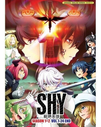 SHY SEASON 1+2 VOL.1-24 END ENG DUB