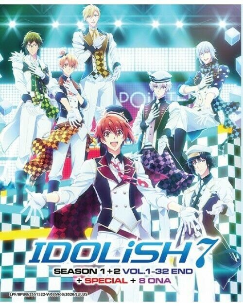 IDOLISH 7 SEASON 1-2 VOL.1-32 END + SP + 8 ONA ENGLISH SUBS SHIP FROM USA