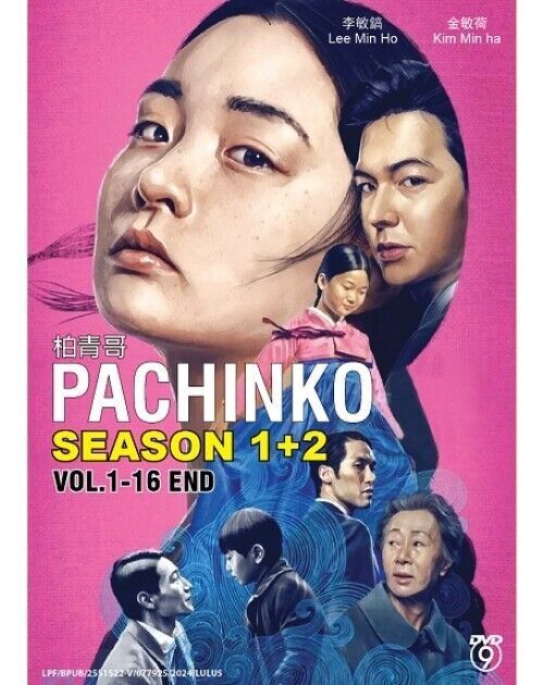 Korean Drama Pachinko SEASON 1&2 (Vol.1-16End) DVD English Subtitle SHIP FROM US