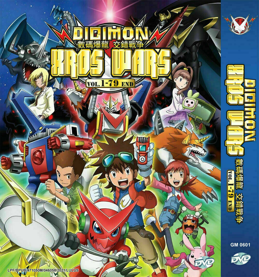 Digimon Xros Wars Vol. 1 - 79 End Anime DVD with English Subtitle Ship From USA