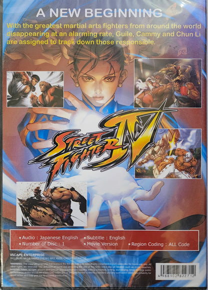 Street Fighter IV The ties that Bind (1 disc) English Dub