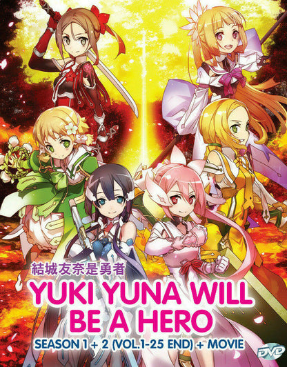 Yuki Yuna Will Be A Hero Yuki Yuna is a Hero Season 1+3 Vol. 1-37 End + Movie US