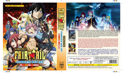 Fairy Tail Complete Box set vol. 1-328 End + 2 Movies