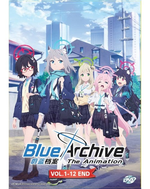 Blue Archive The Animation (Vol.1-12End) English Subtitle DVD SHIP FROM USA
