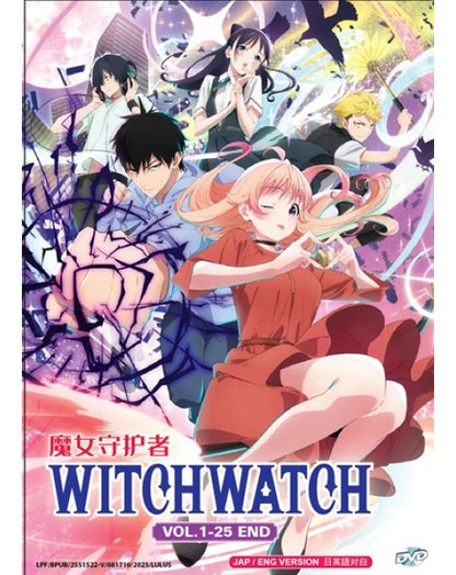 WITCH WATCH VOL.1-25 END ENG DUB
