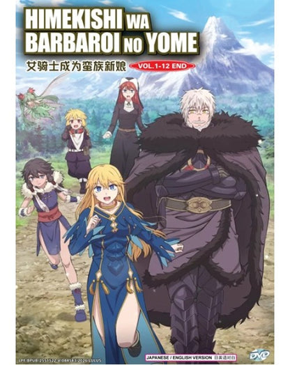 HIMEKISHI WA BARBAROI NO YOME VOL.1-12 ENDENG DUB