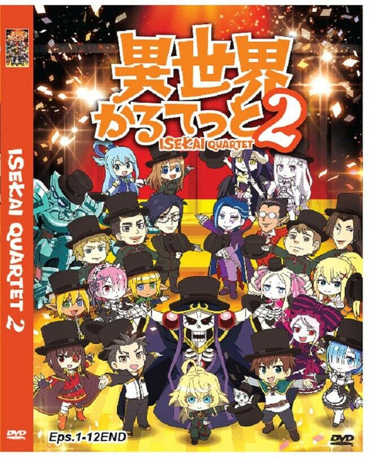 Isekai Quartet Season 2&nbsp;Complete TV Series
