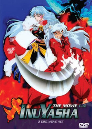 Inuyasha Movie 1 + 4 (1 disc)