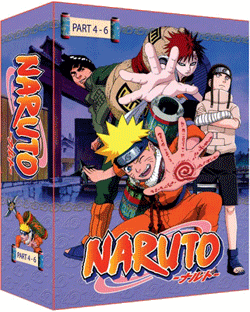 Naruto TV Part 4-6 Limited Edition (9 discs)