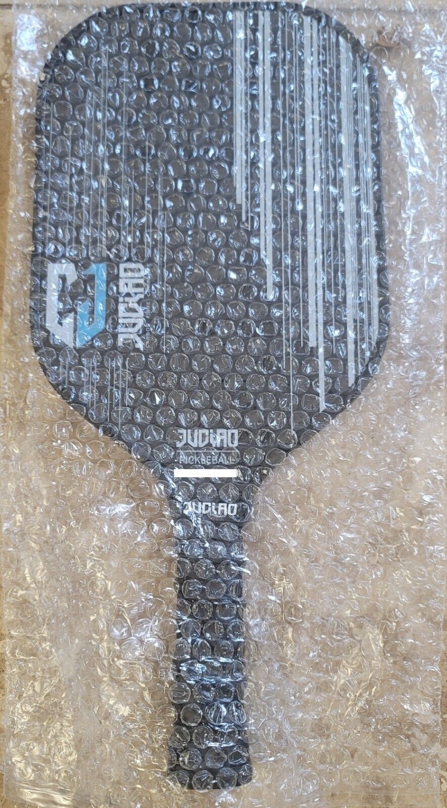 Juciao B Stripe 4.5" Handle Pickleball Paddle Carbon Fiber Composite USA