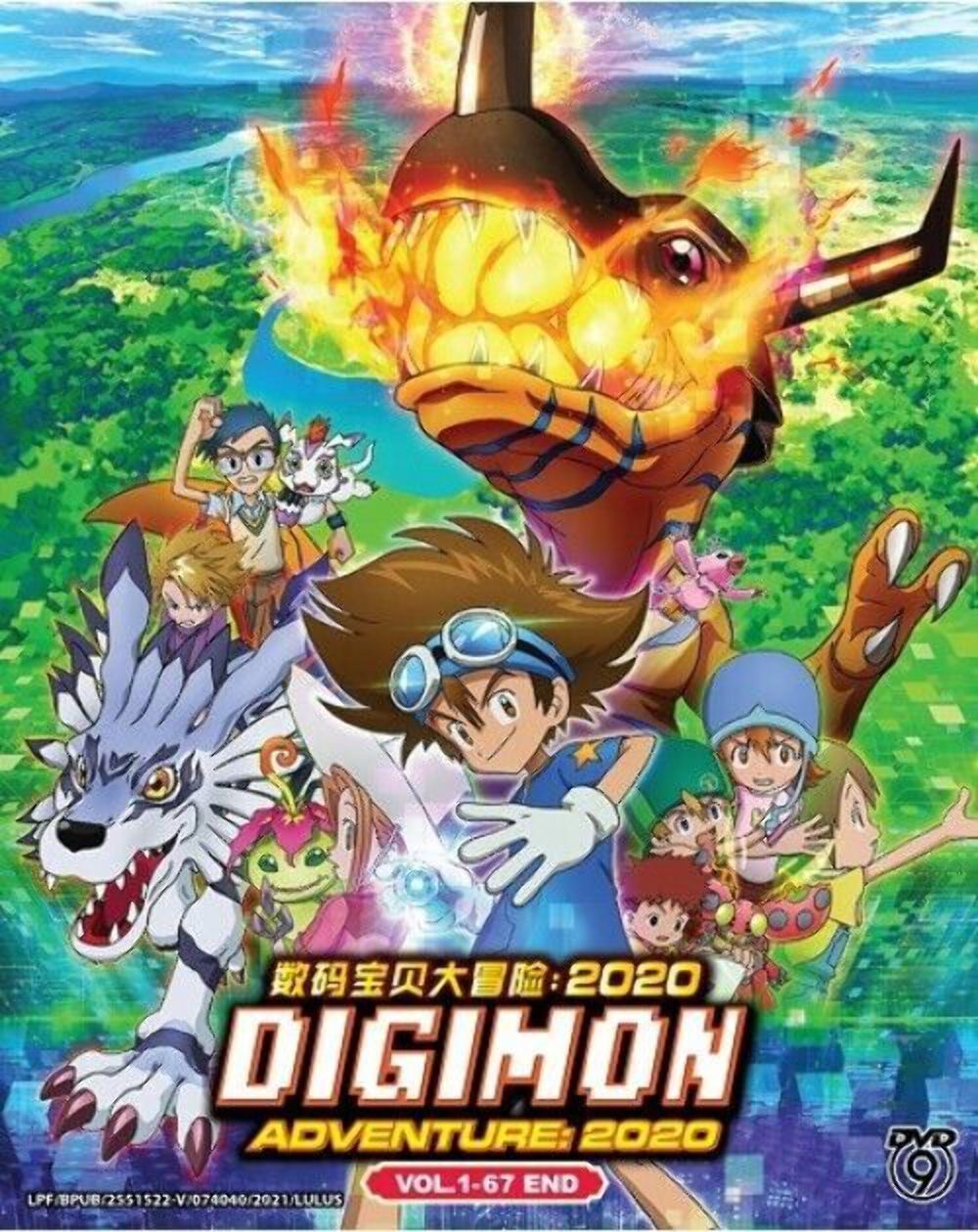 DIGIMON ADVENTURE (2020) VOL.1-67 END DVD ENGLISH SUBTITLE Ship From USA