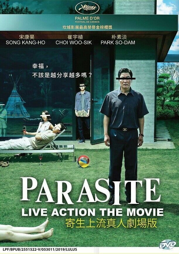 Korean Drama PARASITE Live Action The Movie dvd Eng Sub Ship From USA