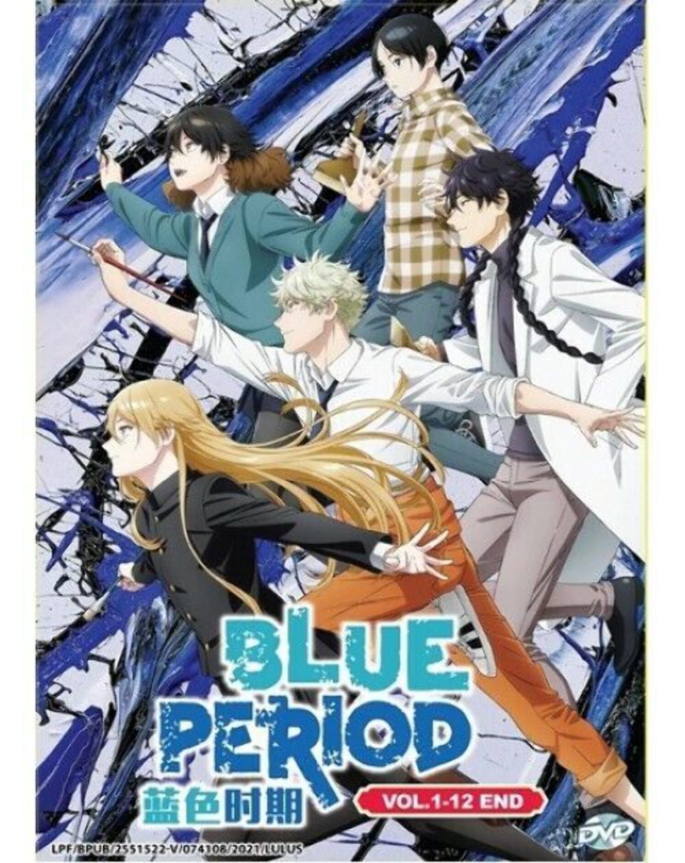 BLUE PERIOD VOL.1-12 END REGION ALL ENGLISH SUBTITLE Ship From USA