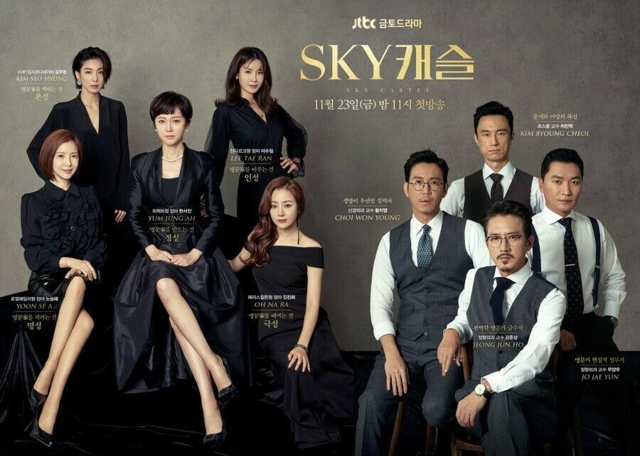 KOREAN DRAMA~Sky Castle (1-20End) English subtitle&All region Ship From USA