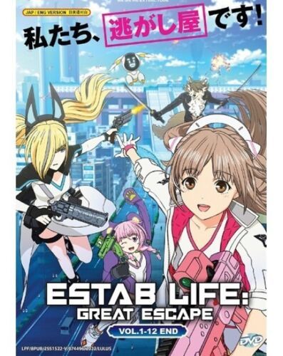 Estab-Life: Great Escape Establish in Life Vol. 1-12 End Eng Dubb SHIP FROM USA