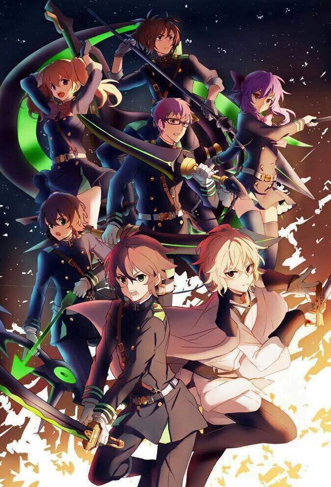 Owari no Seraph Season 1 & 2 Eps 1 to 24 + OVA DVD English Dubbed Ship From USA