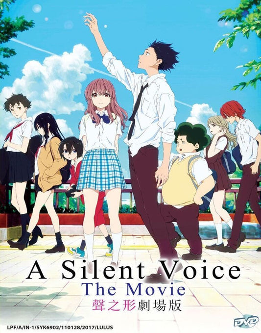 Koe No Katachi A Silent Voice The Movie (2016) DVD Ship From USA