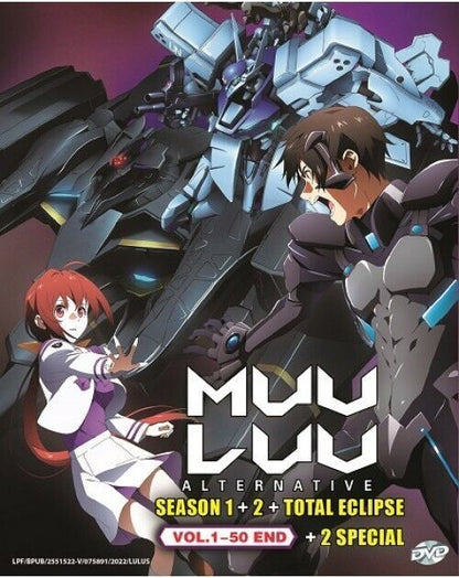 MUV LUV Alternative SEASON 1+2+Total Eclipse (1-50End+2Special) SHIP FROM USA