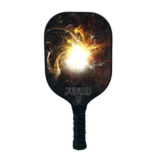 Juciao Fireball 4.5" Handle Pickleball Paddle New Carbon Fiber Composite USA