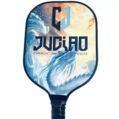 Juciao Water Dragon 4.5" Handle Pickleball Paddle Carbon Fiber Composite USA