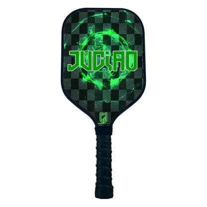 Juciao Green FireBall 5.5" Handle Pickleball Paddle Carbon Fiber Composite USA