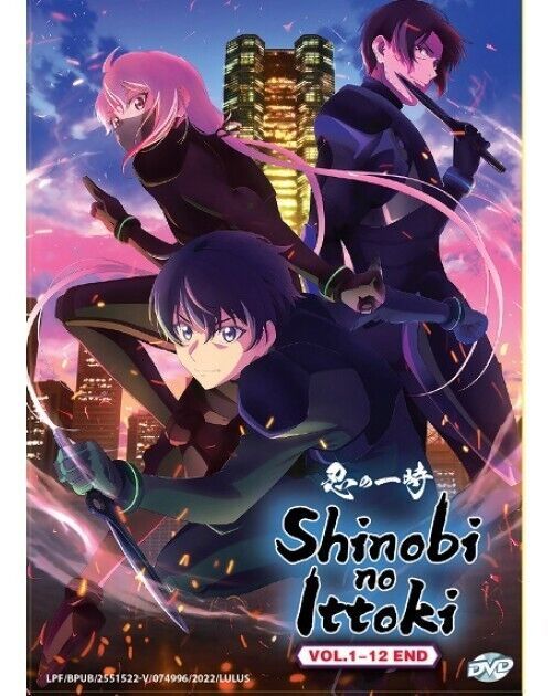 SHINOBI NO ITTOKI COMPLETE ANIME TV SERIES DVD BOX SET 1-12 ENG DUB SHIP FROM US