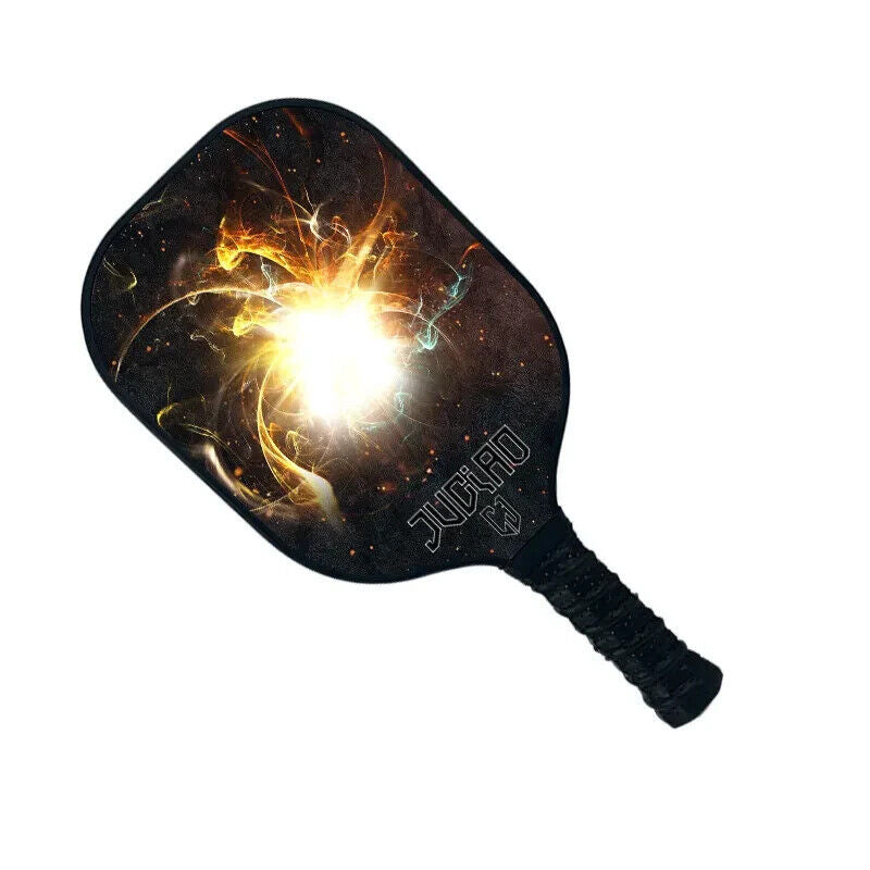 Juciao Fireball 4.5" Handle Pickleball Paddle New Carbon Fiber Composite USA