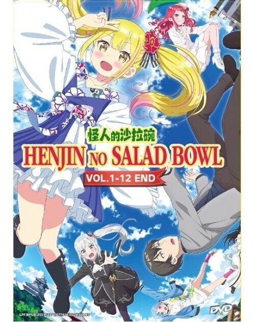 Henjin no Salad Bowl (Vol.1-12End) English Subtitle DVD All Region SHIP FROM USA