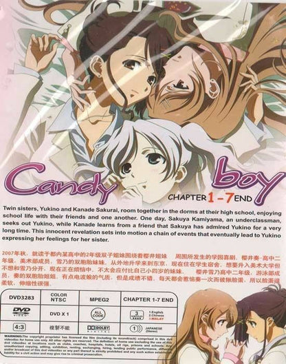 CANDY BOY CHAPTER 1-7 END English Subtitles DVD Ship From USA