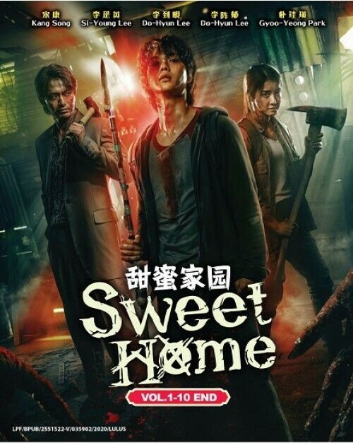 KOREAN DRAMA SWEET HOME COMPLETE TV SERIES VOL.1-10 END DVD SHIP FROM USA