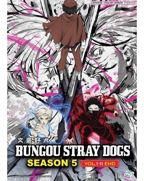 Bungou Stray Dogs Season 5 (1-11End) All region DVD ENGLISH DUBBED SHIP FROM USA