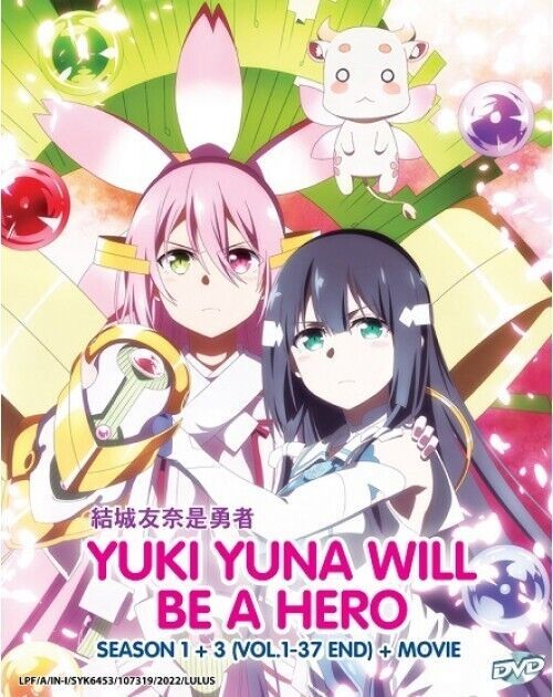 Yuki Yuna Will Be A Hero Yuki Yuna is a Hero Season 1+3 Vol. 1-37 End + Movie US