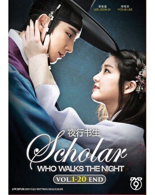 Korean Drama DVD Scholar Who Walks The Night Vol.1-20 End Eng Sub SHIP FROM USA