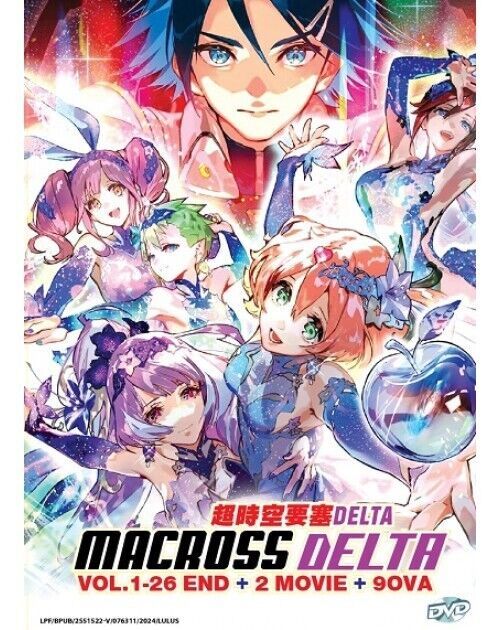 Macross Delta (1-26End+2 Movie+9 OVA) Eng sub &All region SHIP FROM USA