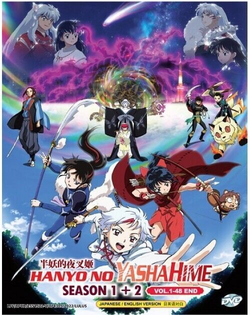 Hanyo no Yashahime SEASON1+2 (Vol.1-48 End) DVD ENGLISH DUBBED SHIP FROM USA