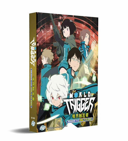 World Trigger (Season 1-2) DVD Vol. 1-75 end with English Subtitle Ship From USA